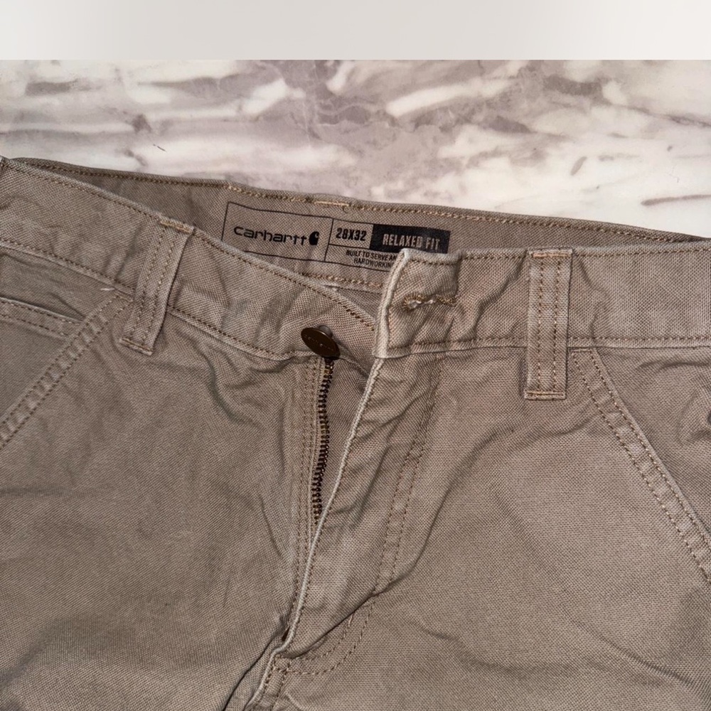 Carhartt Relaxed Fit Beige Trousers